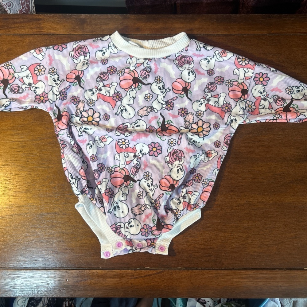 Casper Halloween onesie